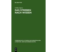 Ulrike Spree Das Streben nach Wissen (Copertina rigida) Communicatio