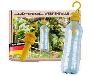 ULROAD 3 trappole per vespe per bottiglie con gancio per albero, cucina, interni ed esterni, barbecue, giardino, trappola per insetti per vespe, mosche frutta, zanzare da appoggiare o appendere