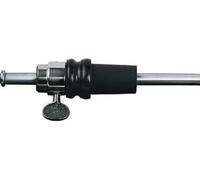 Ulsa 41361 - Pasta per cellostello standard, colore nero brunito, lunghezza 62 cm, asta in metallo Ø 10 mm, made in Germany