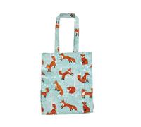 Ulster Weavers Borsa in PVC - 100% cotone resistente con rivestimento facile da pulire e fodera in poliestere, uso quotidiano, facile da pulire, costruzione robusta, media, tema animale, volpe