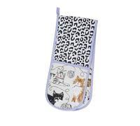 Ulster Weavers - Feline Friends - Doppio guanto da forno - Taglia unica in grigio