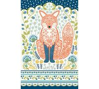 Ulster Weavers Strofinaccio in Cotone Woodland Fox da 73,9 x 48 cm, Foglia di t