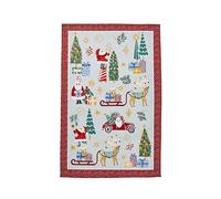 Ulster Weavers - Tis The Season - Strofinaccio - Cotone - Taglia unica in rosso e verde