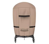 ULTCOVER Copertura impermeabile per barbecue Kamado Joe a carbonella, per barbecue Big Green Egg Char-Broil e altri affumicatori rotondi, dimensioni fino a 76,2 cm di diametro x 114,3 cm di altezza