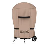 ULTCOVER Outdoor Waterproof Charcoal Kettle Grill Cover for Most 18 inch Round Smoker Size Up to 23” Dia x 32” H