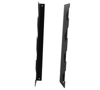 ULTECHNOVO 1 Paio Scaffale per utensili da giardino supporto per bilanciere da parete supporto da parete per skate deck rastrelliera per manubri supporto per skateboard ferro da stiro Nero