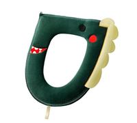 ULTECHNOVO 1 Pz. Sedile del Water in Peluche tappetini igienici tavoletta WC tavoletta Water Toilet Seat Toilette Sgabello Tappetino Domestico Cuscino del Sedile a Coste Green