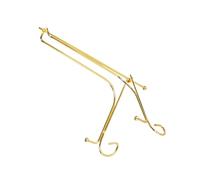 ULTECHNOVO 1 Pz. Supporto Porta Orologio Sostenitore del Desktop Espositore in Metallo Supporto in Ferro Golden