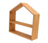 ULTECHNOVO 1 Pz Tortiera in Legno Cremagliera Supporti Alzata Per Torte Da Festa Fornitura Del Partito Porta Frutta Vassoio Del Tè Pomeridiano Porta Torte Scaffale Per Torte Di Legno Marrone