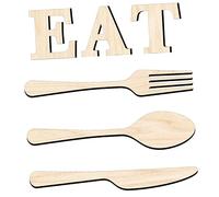 ULTECHNOVO 1 Set Adesivi da Parete per Le stoviglie utensile Arredamento Decorazione insegna Cucina Agriturismo arredare la Parete della Cucina Decorazioni da Parete per la Cucina Tiglio