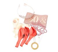 ULTECHNOVO 1 Set Corone Compleanno con Cinghie per Spalle Decorazioni per Feste per Compleanno Accessori per Celebrazioni e Atmosfera Festiva