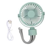 ULTECHNOVO 1 Set Piccolo Ventilatore Portatile Con Raffreddamento Fan Di Viaggio Ventilatore Portatile Portatile Ventilatori a Mano All'aperto Campeggio Ventaglio Abs Green