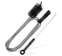ULTECHNOVO 1 set Spazzole per Pulizia Scarichi Doppia Utensile per Tubazioni e Lavelli Facile da Usare per Cucina e Bagno Rimuove Rifiuti e Versatile per Filtri e