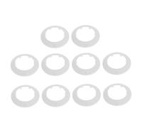 ULTECHNOVO 10 Pezzi Copertura Fori per Condizionatore D'aria in Plastica Bianca, e Facile da Installare, Adatta per Pareti e Fori di Condizionatori