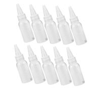 ULTECHNOVO 10 Pezzi Flacone Miscelatore per Vernice Aerografo 30ml in Pp e Acciaio