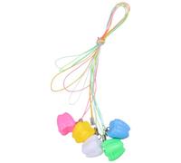 ULTECHNOVO 10 Pezzi Scatola Porta Dentini da Latte con Scomparti Indipendenti, Realizzata in Pp e Filo di Cotone, per Decorazione Artistica e Ricordo Infantile Stili multipli