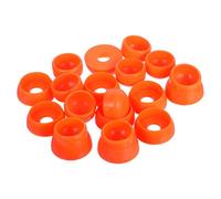 ULTECHNOVO 10 Pezzi Tappi di Sicurezza per Bulloni in Plastica Arancione per Attrezzature da Parco Giochi Esterno, Facili da Installare la Protezione di Dadi e Bulloni