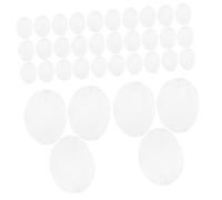 ULTECHNOVO 100pezzi Conchiglie Rotonde Per Creazioni Di Gioielli Ciondoli Per Acchiappasogni Pezzi Di Naturale Accessori Per Fai Da Te Forniture Per Artigianato Perline Di Piatta