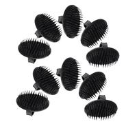 ULTECHNOVO 10pezzi Spazzola Massaggiante Per Capelluto Per Rimuovere La Forfora e Curare Capelluto Adatta Per Uso Bagnato o Asciutto Per Uomini e Donne