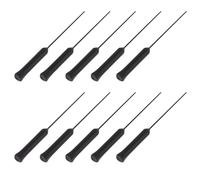 ULTECHNOVO 10pezzi Spazzole per Apparecchi Acustici Kit per Pulizia delle Orecchie Strumenti per Rimozione del Cerume Spazzole per Pulizia degli Amplificatori Acustici Scovolini Artigianali