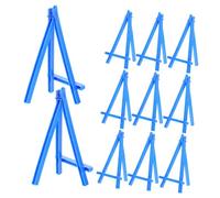 ULTECHNOVO 10pezzi Supporto per Cavalletto Espositivo in Plastica Cavalletto da Tavolo per Artisti Compatto Leggero per Esposizione di Piccole Opere d Arte Foto e Presentazioni