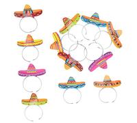 ULTECHNOVO 12 Pezzi Fasce per Sombrero Colorata da Accessori per Feste Tema Decorazioni Creative per Party Cinco De Mayo Of The Dead