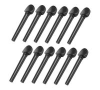 ULTECHNOVO 12 pezzi Piroli in Ebano per Oud con Occhio di Pesce Meccaniche Robuste per Accordatura Precisa Accessori Professionali per Strumenti Corda