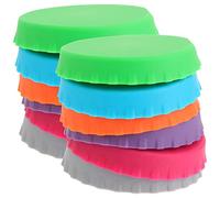 ULTECHNOVO 12pezzi Tappi in Silicone Per Bottiglie Sigillanti e Riutilizzabili Adatti Vino Salsa Confezione Da Multicolori Per Bar e Feste