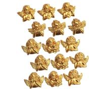 ULTECHNOVO 15 Pezzi Angeli Barocco in Resina Retro Piatto Abbellimenti Flatback per Decorazioni Custodia Telefono Ciondoli Fai da Te per Gioielli e Accessori Artigianali