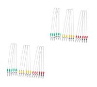 ULTECHNOVO 18 Pollici Fermagli a Catena in Metallo Portatovaglioli a Catena Porta Bavaglino a Coccodrillo Per Bavaglino Porta Catena Per Il Collo Del Tovagliolo Accessori Per