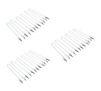 ULTECHNOVO 18pezzi Clips Tovagliolo Flessibili Inossidabile Colori Casual Per Uso Clinico e Domestico Design Pratico e Leggero