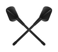 ULTECHNOVO 2 Pezzi Antenna per Accessori Decorativa Camion Nera per Plastica e Leggera di Facile Installazione alla Design Moderno Moda Esterni