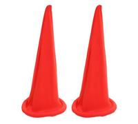 ULTECHNOVO 2 Pezzi Cappello Gnomo Rosso Accessorio Versatile e Delicato sulla Pelle in Poliestere per Halloween e Feste All'aperto per Party e Foto a Tema