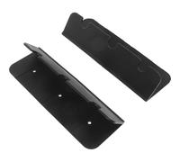 ULTECHNOVO 2 Pezzi Clip Gancio Sedile Barca in Plastica Nera | Installazione Rapida, Hardware Leggero, per Sedile Gommone e Tavola Zattera, Accessori Neri