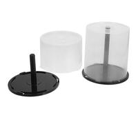 ULTECHNOVO 2 Pezzi Contenitore per CD Vuoto, Grande Capacità, Pp, Portatile | Organizer Minimalista per Spazio di Lavoro, Leggero e Versatile, Adatto a CD e Schede di Memoria
