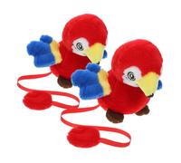 ULTECHNOVO 2 Pezzi costume da pappagallo per accessori per costumi da pirata festa dei pirati burattino pappagallo bomboniere per uccelli peluche cotone pp