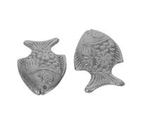 ULTECHNOVO 2 Pezzi Little Iron Fish Iron Boost Per Lo Sport Integratore Di Ferro Per Cucinare Utensile Da Cucina In Ghisa Per Carenza Di Ferro Nutrizione Vegana