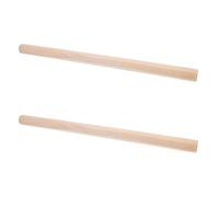 ULTECHNOVO 2 Pezzi Mattarello in Legno per Pasta da Cucina, Rullo per Impasto Superficie Liscia e Resistente a Incollaggi, per Preparare Pane, Pizza e Pasta