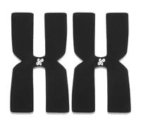 ULTECHNOVO 2 Pezzi Racchetta da Tennis Peso e Bilanciamento Striscia di Peso per Racchetta in Silicone Nero 3g e Paddle Pickleball Allenamento Equilibrio