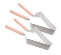 ULTECHNOVO 2 Pezzi Taglierina Acciaio Inossidabile per Torte con Spatola Trasferitore Affetta e Solleva Torte Dessert Pane e Pizza Facile da e Portatile per Uso e Professionale