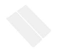 ULTECHNOVO 2 pezzi Tavoletta Trasparente per Tintura Capelli Strumento Professionale per Schiariture e Colpi di Sole Palette Leggere e Curve per Parrucchieri Accessorio Preciso per