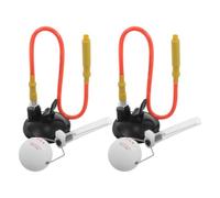 ULTECHNOVO 2 Pezzi Trainer di Servizio Ping Pong con Base a Ventosa | Simula , Installazione Facile, per Pratica Individuale, Sviluppo Tecnica, Principianti e Ufficio