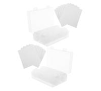 ULTECHNOVO 2 Set Capsule per Monete Rotonde da 40mm, Plastica Trasparente | Guarnizione Ermetica, per Collezioni e Ricordi di Famiglia, Confezione, Organizzazione Sicura