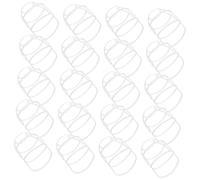 ULTECHNOVO 20 Pezzi Appendibile per Bottiglie Infusione Plastica Custodia Antigoccia per Bottiglie Saline Supporto Organizzativo Resistente e Silenzioso per Accessori Infusione Ospedaliera
