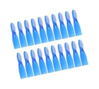 ULTECHNOVO 20 Pezzi Spazzolino da Denti Mini per Prigione con Corto e Setole Morbide Design per Pulizia Orale Spazi Ristetti Previene Autolesionismo e Sicurezza