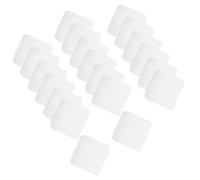 ULTECHNOVO 20 Pezzi Steamer Mesh Mat in Cotone Riutilizzabile Tappetini Quadrati Antiadesivi per Cottura Vapore Buns Dim Sum e Verdure per Cucina e Ristoranti