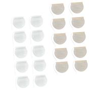 ULTECHNOVO 200 pezzi Sacchetti Filtro Tè Rotondi Usa e Getta Bustine con Coulisse per Tisane Sfuse Infusore per Tè Caffè e Spezie Bianco e