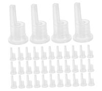 ULTECHNOVO 200 pezzi Tappi Interni Dosatori in PP per Bottiglie Olio Essenziale Sigillo Ermetico Antigoccia per Dosaggio Preciso Compatibile