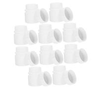 ULTECHNOVO 24pezzi Flaconi per Medicinali in Hdpe Piccoli Contenitori per Pillole da Viaggio Contenitori Protettivi per Medicinali Tappi