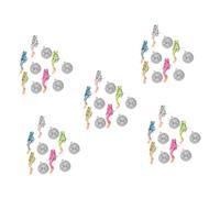 ULTECHNOVO 25 Set Bagliore Subacqueo Decorazioni Galleggianti per Acquari Mini Figura di Subacqueo Decorazioni per Accessori per Acquari Acquario Piccolo Subacquei Scuba Resina